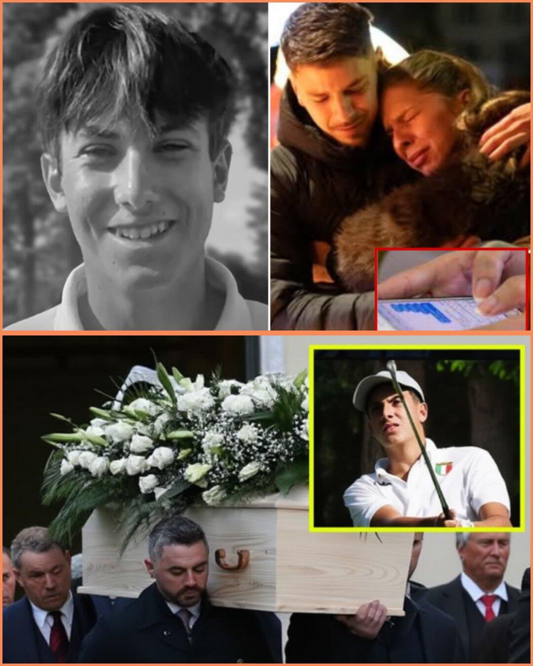 “Mom… I’m not making it”: The final plea of ​​17-year-old golf prodigy Emanuele Galeppini — A rising star, a final whisper, and a Swiss New Year’s fire obliterated his future in seconds.