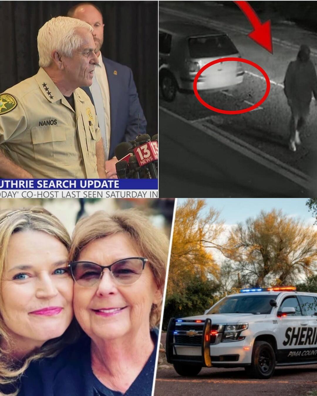 A credit card transaction to purchase masks and gloves at a gas station 5 km from Nancy Guthrie’s home