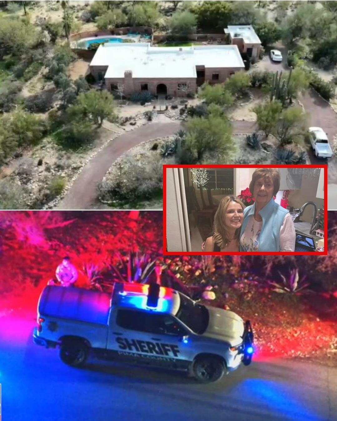 Police are sealing off the cave after finding strange objects belonging to Nancy Guthrie