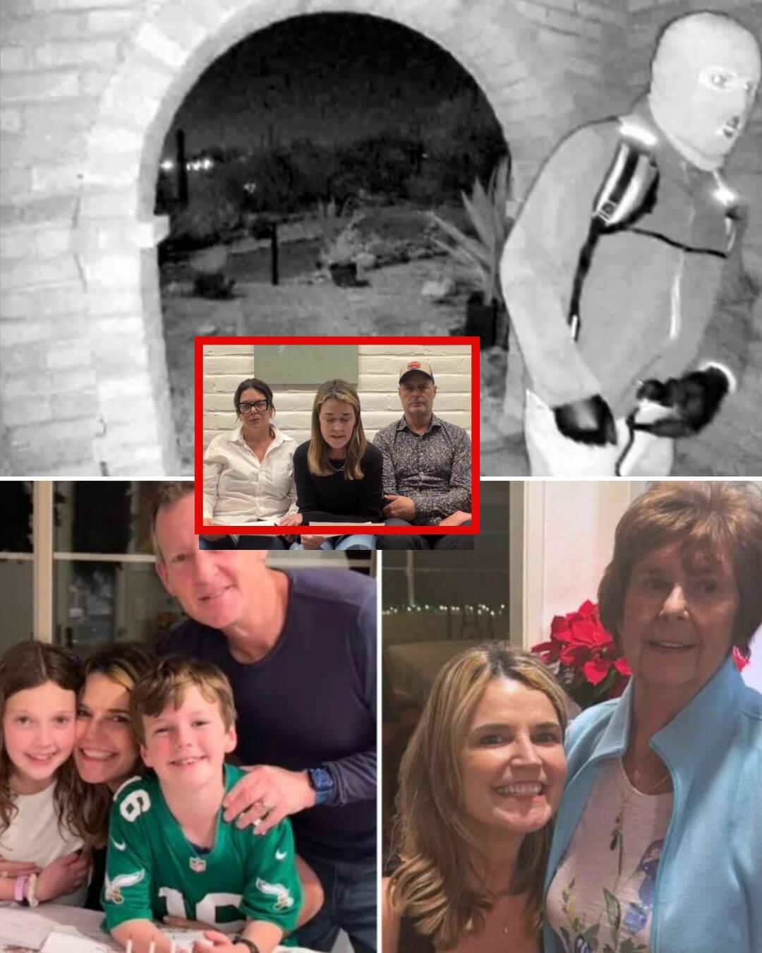 The entire video footage captures the suspect taking Nancy Guthrie out of her home