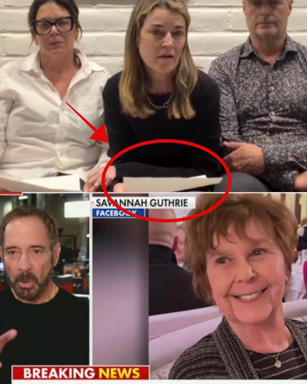 The suspect had just sent a third letter to Savannah Guthrie’s house, and as soon as Savannah Guthrie opened the letter, she immediately alerted the police