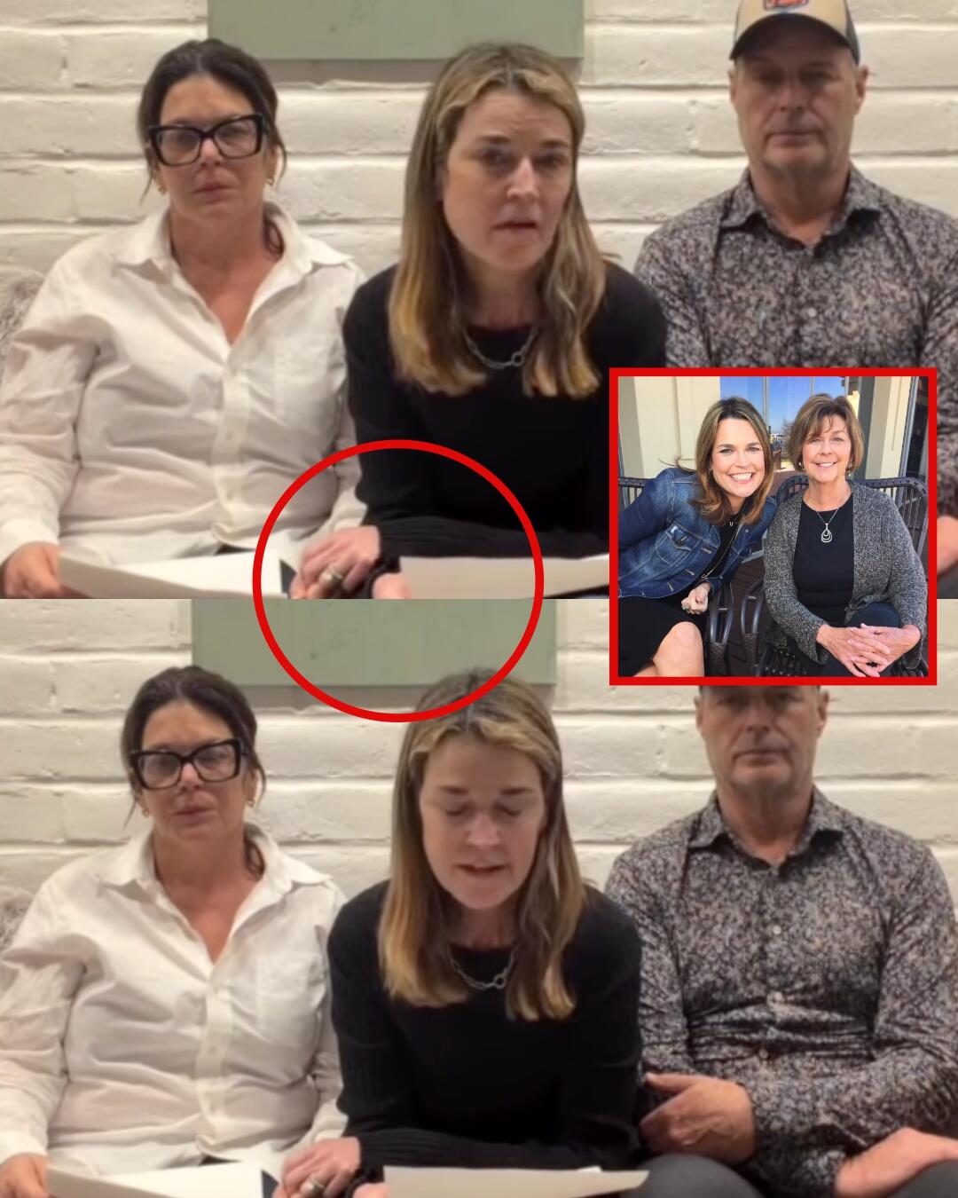 Savannah Guthrie has just released information regarding her missing mother